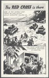 Anuncio de guerra de la Cruz Roja, años 1940