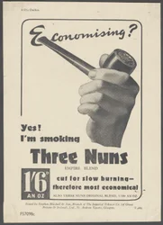Tabaco de pipa Tres Monjas