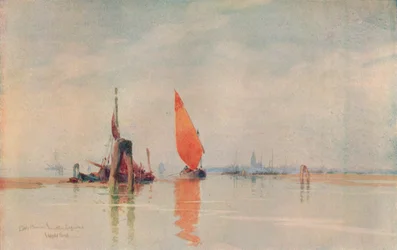 Madrugada. Lagunas venecianas, c1917