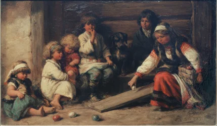 Juego de huevos de Pascua en Rusia
