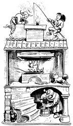 La casa de la viuda, segunda travesura, 1865