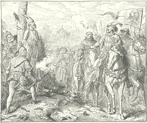 La ejecución de Jan Hus