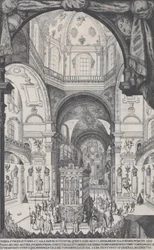 Catafalco de Leopoldo, Archiduque de Austria, 1646