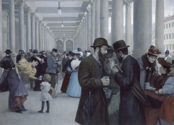 Mühlbrunn-Colonnade (La columnata del manantial del molino)