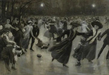 Fiesta en el hielo, 1909