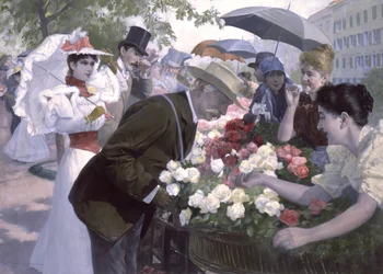 ¿Rosas rojas o blancas? (¿Rosas rojas o blancas, señor?)