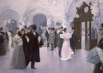 Theatre-Vestibül (El Vestíbulo del Teatro)