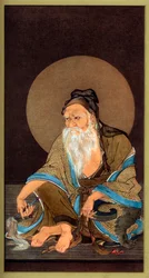 Retrato de Vimalakirti, siglo XV, 1886
