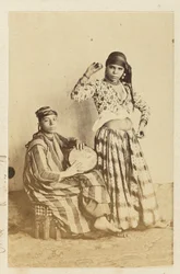 [Retrato de un hombre y una mujer]