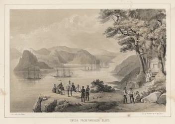 Simoda desde Vandalia Bluff, 1855