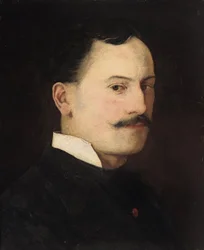 El pintor Julius Bodenstein