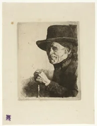 Viejo con Bastón
