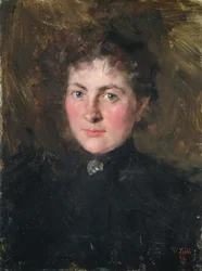 Felicia Kirchdorffer, la sobrina del artista, 1896