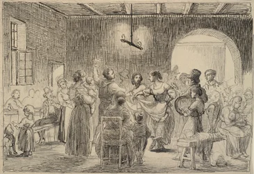 Danza en una taberna