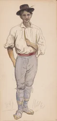 Campesino o pastor italiano