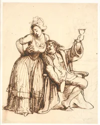 Jeppe y la esposa del capataz