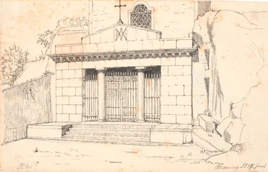 Portal de la iglesia, Marino