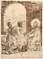 Cristo en Emaús