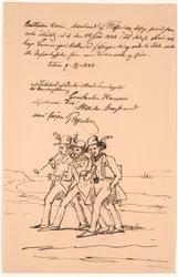 Marstrand, Constantin Hansen y Raffenberg de excursión
