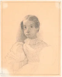 Retrato de Adelaide Emilie Waagepetersen