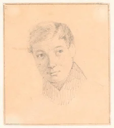 Retrato de Lorentz Ludvig Mozart Waagepetersen