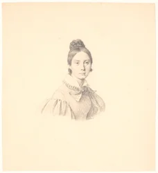 Retrato de Sophie Frederikke Raffenberg
