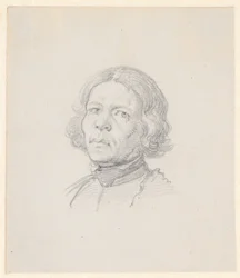 Cabeza de retrato, campesino sueco