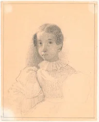 Retrato de Adelaide Emilie Waagepetersen