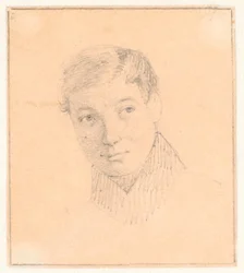 Retrato de Lorentz Ludvig Mozart Waagepetersen