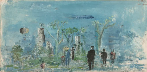 Central Park, Nueva York (óleo sobre lienzo)