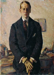 El pintor Julius Fehr