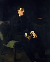 El pintor Carl Schuch