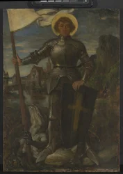 San Jorge (óleo sobre tabla)