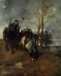 caballero del arbusto