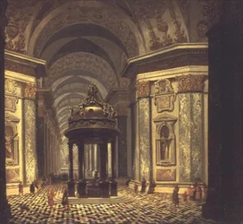 Interior de una iglesia