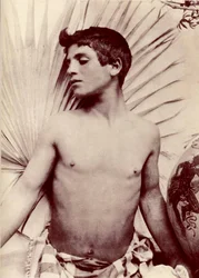 Estudio de un desnudo masculino
