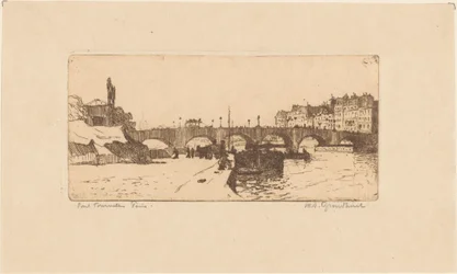 Puente de la Tournelle en Parijs