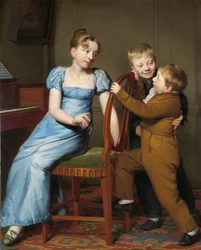 Práctica de piano interrumpida