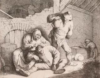 Quitapiojos, según Anthonie Victoryns