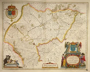 Isla de Francia de Theatrum Orbis Terrarum