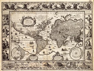 Mapa Mercator del mundo