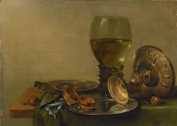 Bodegón con Tazza de Plata