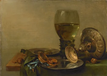 Bodegón con Tazza de Plata