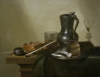 Naturaleza muerta con tabaco, 1637
