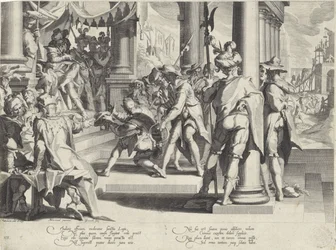 Alegoría de la inviolabilidad de la ley Thronus Justitiae (título de la serie)