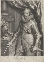 Retrato de Ernst Casimir, Conde de Nassau-Dietz