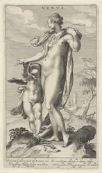 Venus y Cupido Venus (título sobre el objeto) Sentencia de París (título de la serie)