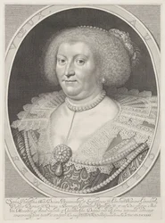 Retrato de Sofía Eduvigis de Brunswick-Wolfenbüttel