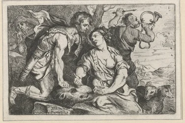 Meleagro y Atalanta