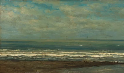 Paisaje marino cerca de Heijst